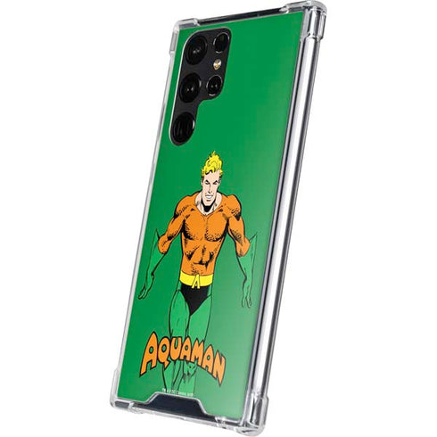 DC Comics Aquaman Classic Art Pose Galaxy S23 Ultra Clear Case