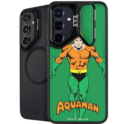 DC Comics Aquaman Classic Art Pose Galaxy S24 FE Kickstand Case