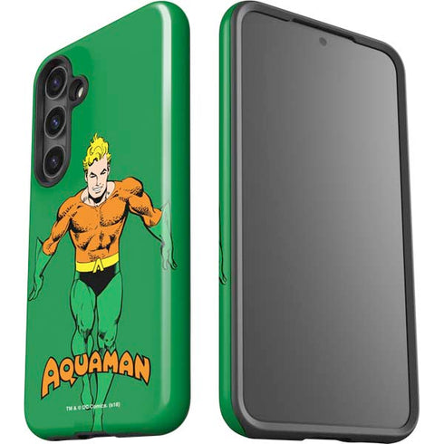 DC Comics Aquaman Classic Art Pose Galaxy S25 Impact Case