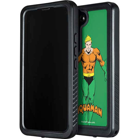 DC Comics Aquaman Classic Art Pose Galaxy S24 Waterproof Case