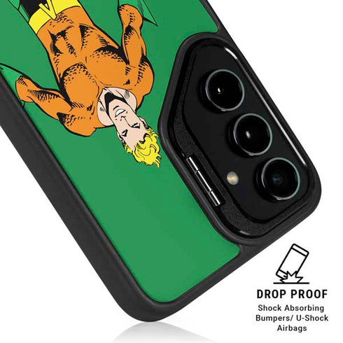 DC Comics Aquaman Classic Art Pose Galaxy S26 Kickstand Case