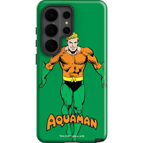 DC Comics Aquaman Classic Art Pose Galaxy S26 Ultra Impact Case