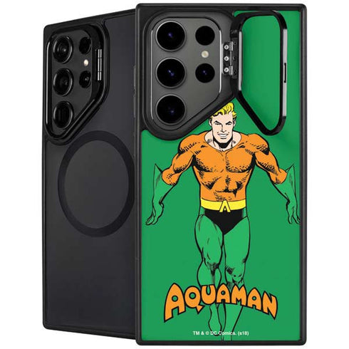 DC Comics Aquaman Classic Art Pose Galaxy S26 Ultra Kickstand Case