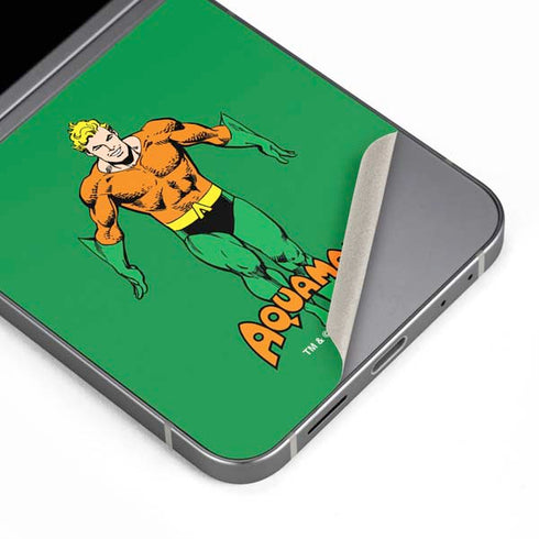 DC Comics Aquaman Classic Art Pose Galaxy Z Flip6 Skin