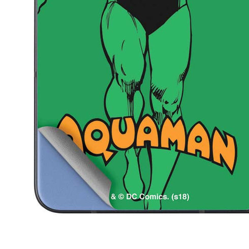 DC Comics Aquaman Classic Art Pose Galaxy Z Fold5 5G Skin