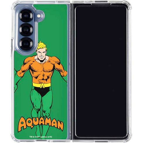 DC Comics Aquaman Classic Art Pose Galaxy Z Fold6 Clear Case