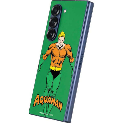 DC Comics Aquaman Classic Art Pose Galaxy Z Fold6 Skin