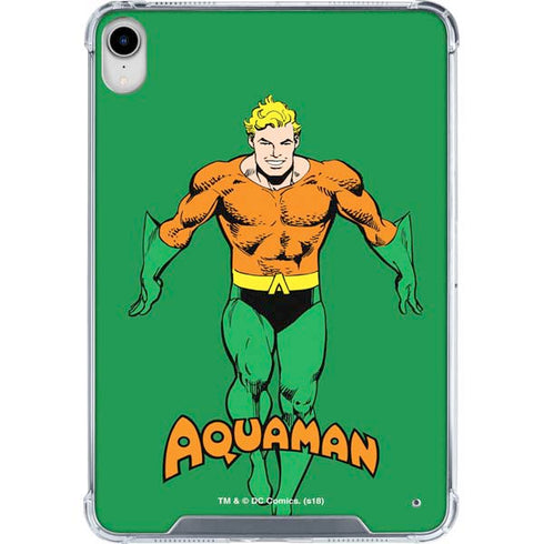 DC Comics Aquaman Classic Art Pose iPad 11th Gen (2025) Clear Case