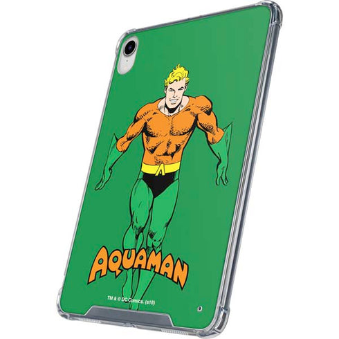 DC Comics Aquaman Classic Art Pose iPad 11th Gen (2025) Clear Case