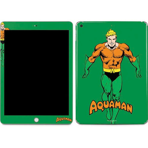 DC Comics Aquaman Classic Art Pose Apple iPad Skin