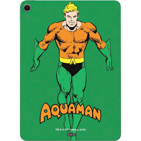 DC Comics Aquaman Classic Art Pose Apple iPad Air Skin