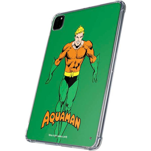 DC Comics Aquaman Classic Art Pose iPad Pro 11in (2024) Clear Case