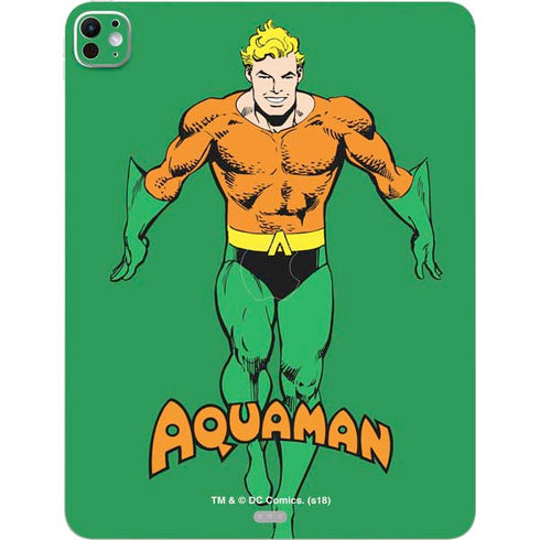 DC Comics Aquaman Classic Art Pose iPad Pro 13in M4 (2024) Skin