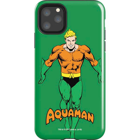 DC Comics Aquaman Classic Art Pose iPhone Cases