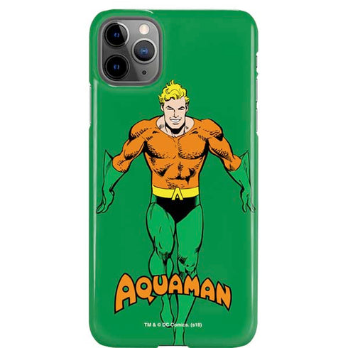 DC Comics Aquaman Classic Art Pose iPhone Cases