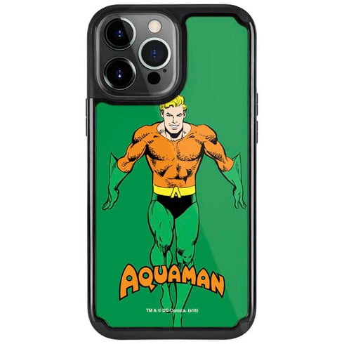 DC Comics Aquaman Classic Art Pose iPhone Cases