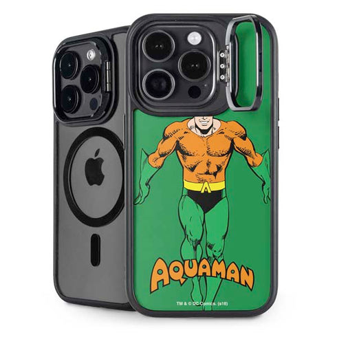 DC Comics Aquaman Classic Art Pose iPhone Cases