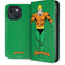 DC Comics Aquaman Classic Art Pose iPhone 14 Folio Case
