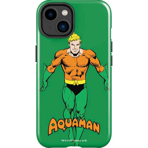 DC Comics Aquaman Classic Art Pose iPhone 15 Impact Case