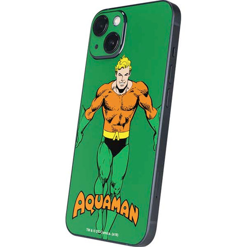 DC Comics Aquaman Classic Art Pose iPhone 15 Skin