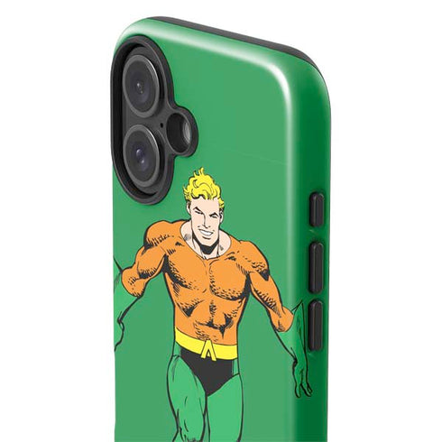 DC Comics Aquaman Classic Art Pose iPhone 16 Impact Case