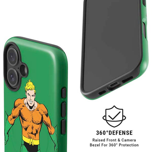 DC Comics Aquaman Classic Art Pose iPhone 16 Magsafe Impact Case