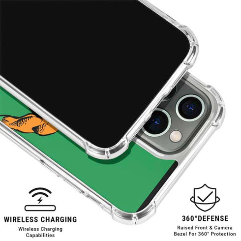 DC Comics Aquaman Classic Art Pose iPhone 16 Pro Clear Case