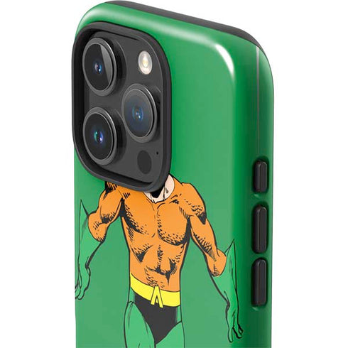 DC Comics Aquaman Classic Art Pose iPhone 16 Pro Impact Case