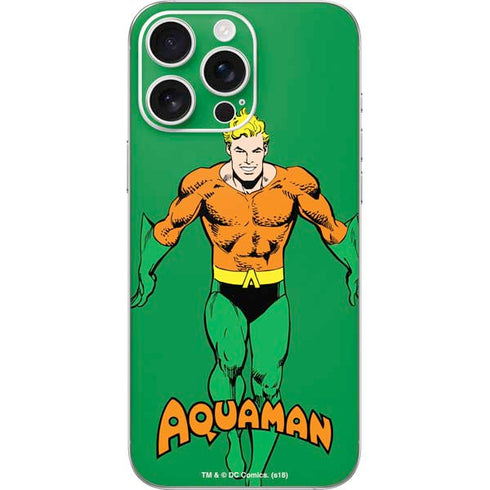 DC Comics Aquaman Classic Art Pose iPhone 16 Pro Max Skin