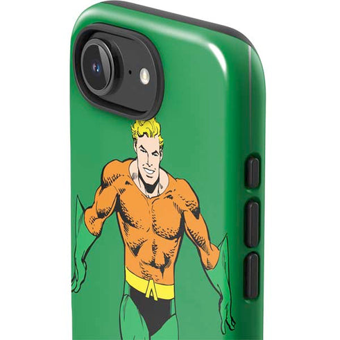 DC Comics Aquaman Classic Art Pose iPhone 16e Impact Case