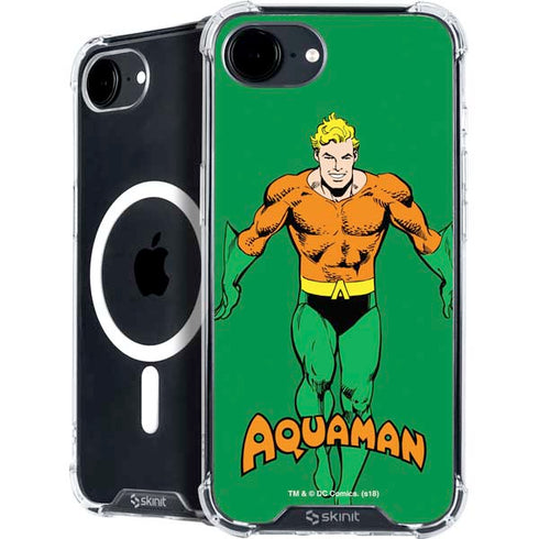 DC Comics Aquaman Classic Art Pose iPhone 16e MagSafe Case