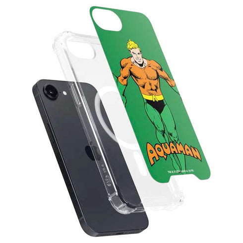 DC Comics Aquaman Classic Art Pose iPhone 16e MagSafe Case