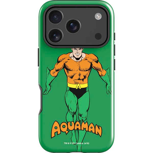 DC Comics Aquaman Classic Art Pose iPhone 18 Pro Impact Case