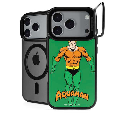 DC Comics Aquaman Classic Art Pose iPhone 18 Pro Max Kickstand Case