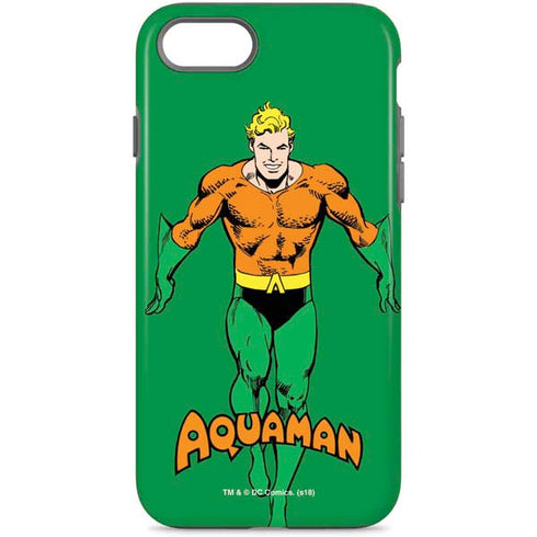 DC Comics Aquaman Classic Art Pose iPhone Cases