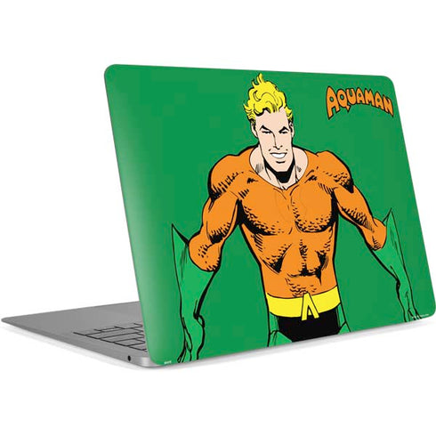 DC Comics Aquaman Classic Art Pose Apple MacBook Air Skin