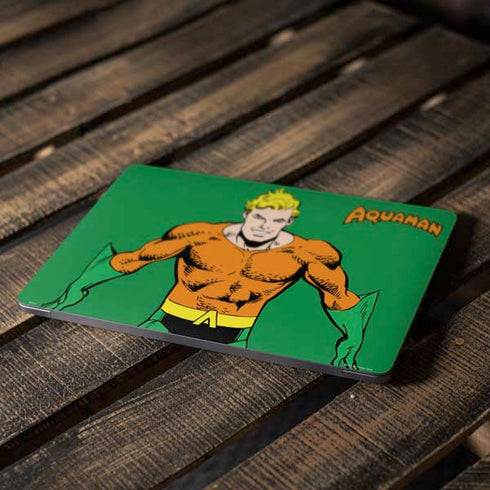 DC Comics Aquaman Classic Art Pose Apple MacBook Air Skin