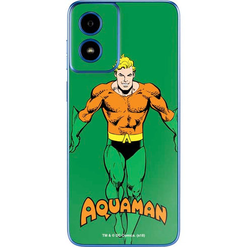 DC Comics Aquaman Classic Art Pose Moto G Play 4G (2024) Skin