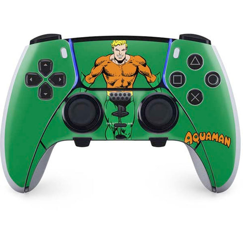 DC Comics Aquaman Classic Art Pose PlayStation PS5 Skins