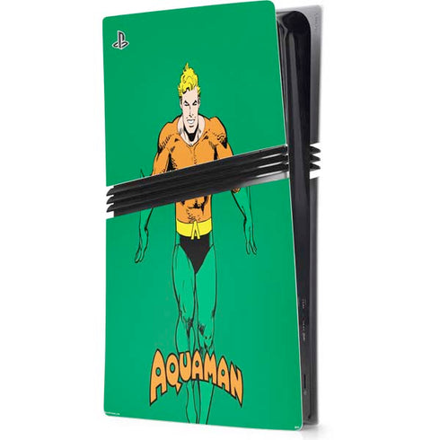 DC Comics Aquaman Classic Art Pose PlayStation PS5 Skins