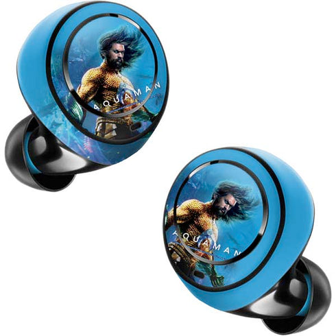 DC Comics Aquaman Movie Arthur Curry Poster Amazon Echo Buds Skin