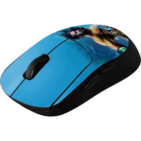 DC Comics Aquaman Movie Arthur Curry Poster G Pro Wireless Gaming Mouse Skin