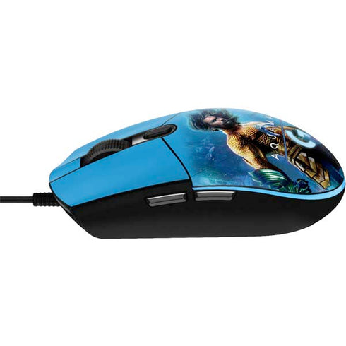 DC Comics Aquaman Movie Arthur Curry Poster G203 Prodigy RGB Wired Gaming Mouse Skin