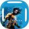 DC Comics Aquaman Movie Arthur Curry Poster Galaxy Buds Live Skin