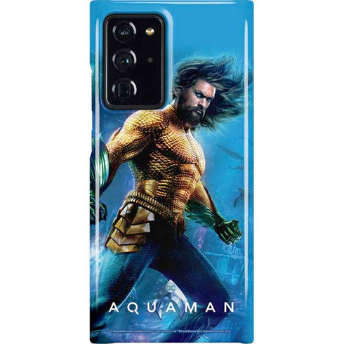 DC Comics Aquaman Movie Arthur Curry Poster Galaxy Cases
