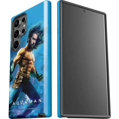 DC Comics Aquaman Movie Arthur Curry Poster Galaxy S23 Ultra Pro Case