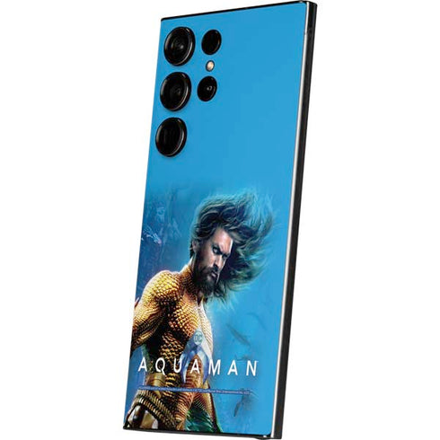 DC Comics Aquaman Movie Arthur Curry Poster Galaxy S25 Ultra Skin