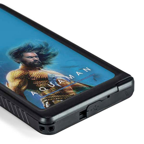 DC Comics Aquaman Movie Arthur Curry Poster Galaxy S24 Ultra Waterproof Case