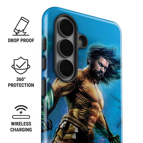 DC Comics Aquaman Movie Arthur Curry Poster Galaxy S26 Impact Case