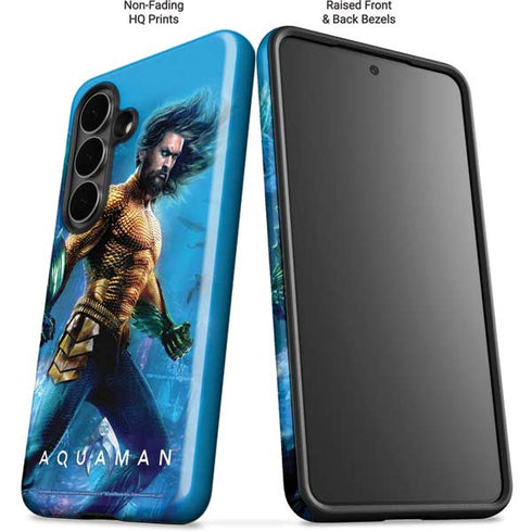 DC Comics Aquaman Movie Arthur Curry Poster Galaxy S26 Impact Case
